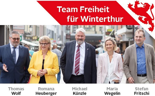 Wahlkampfauftakt «Team Freiheit»